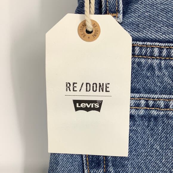 NEW! RE/DONE Sashiko 501 Size 32 Vintage Indigo Jeans $550 msrp G13-10 - Picture 5 of 9